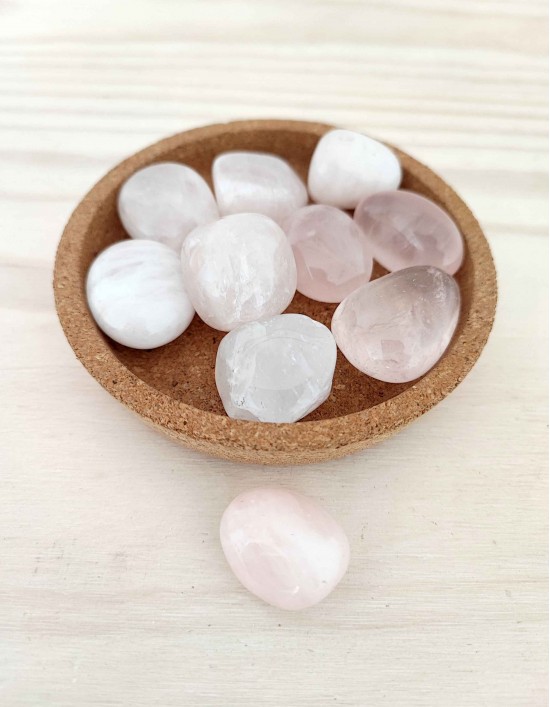 Quartzo Rosa - Rolado 2cm (Unidade)