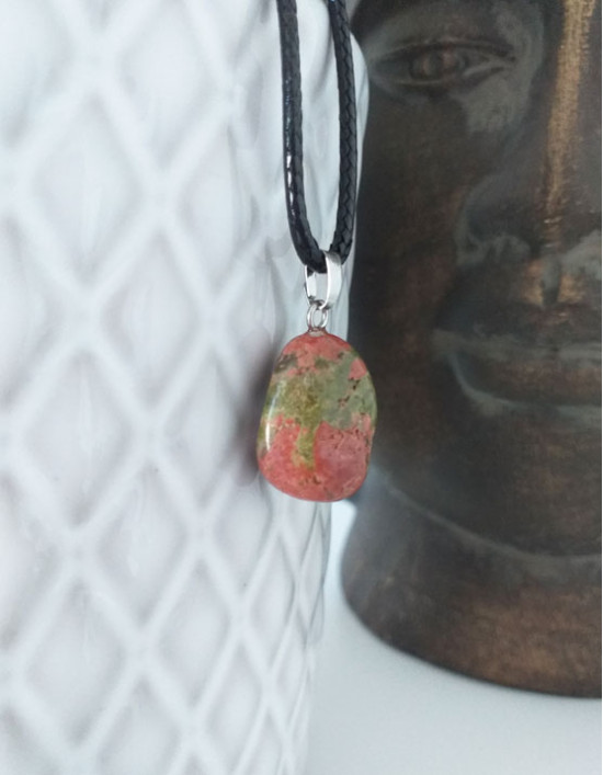 Colar com Unakite