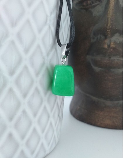 Colar com Ágata Verde