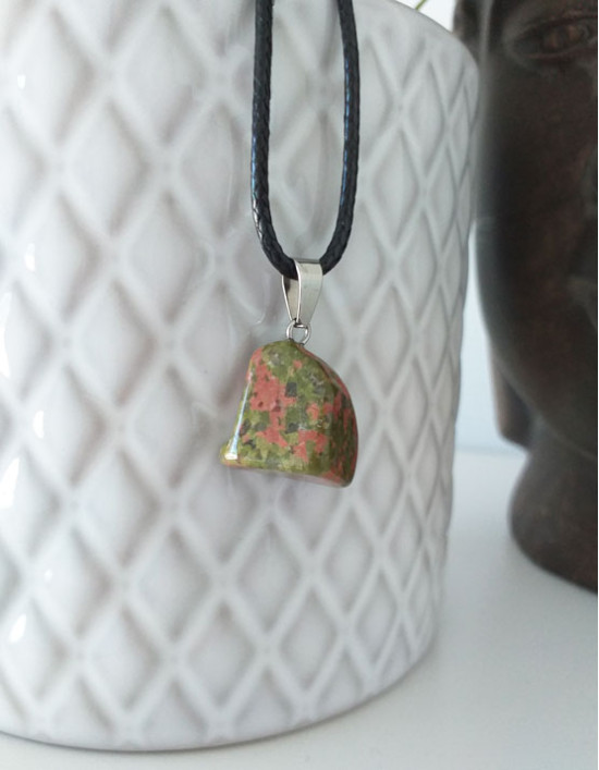 Colar com Unakite