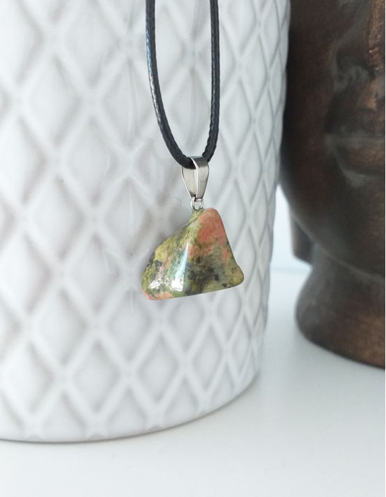 Colar com Unakite