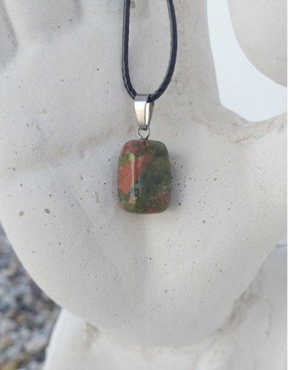 Colar com Unakite