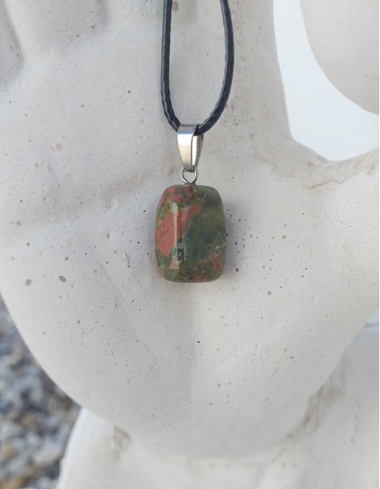 Colar com Unakite