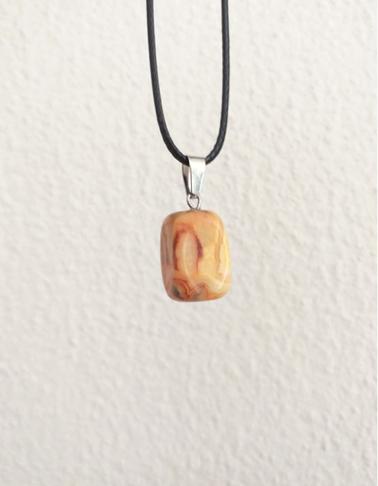 Colar com Jaspe Mookaite
