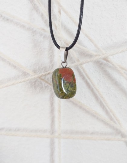 Colar com Unakite