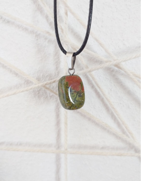 Colar com Unakite