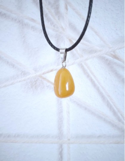 Colar com Aventurina Amarela