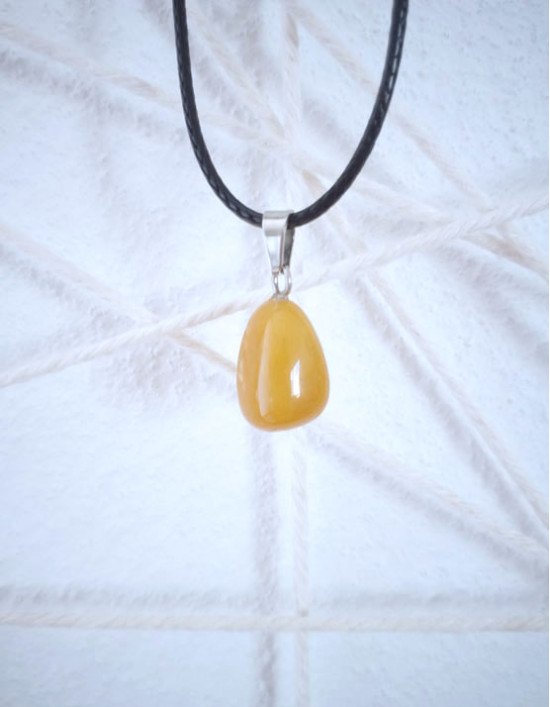 Colar com Aventurina Amarela