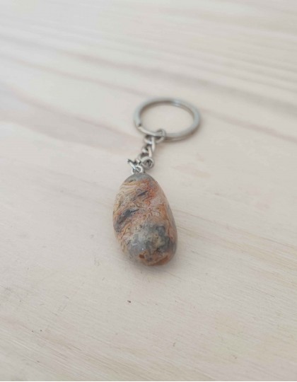 Porta-Chaves - Ágata Crazy Lace (ref.: PTC017)