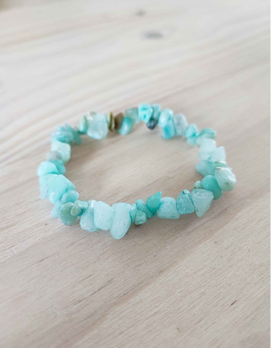 Pulseira Chips - Amazonite