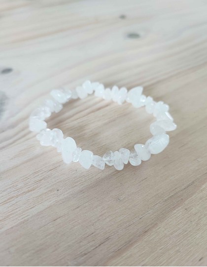 Pulseira Chips - Quartzo Cristal