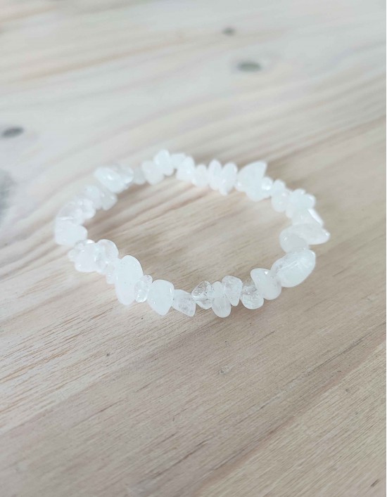 Pulseira Chips - Quartzo Cristal