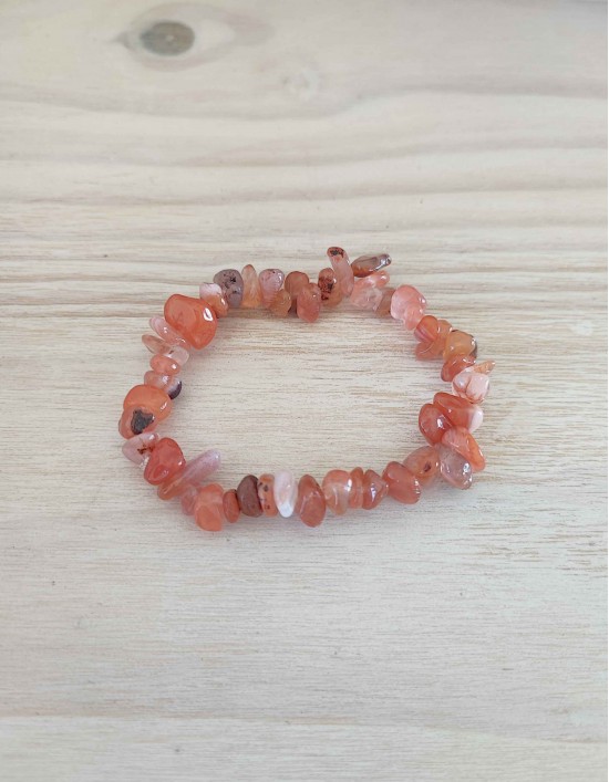 Pulseira Chips - Cornalina