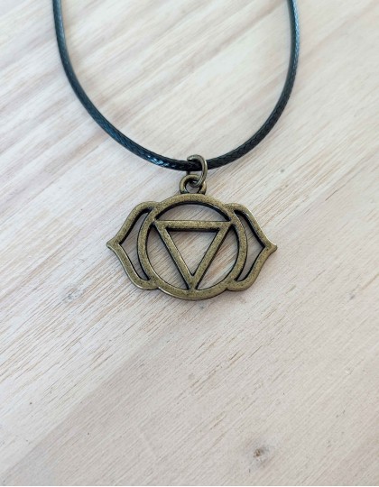 Colar com Ajna (6º chakra)