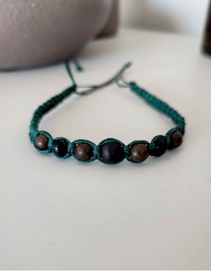 Pulseira dos Desejos - Madeira