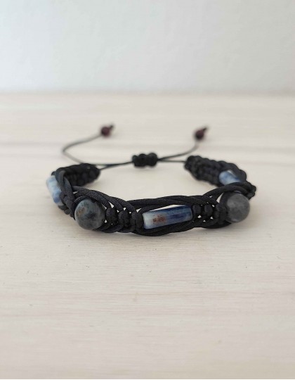 Pulseira - Sodalita e Labradorita