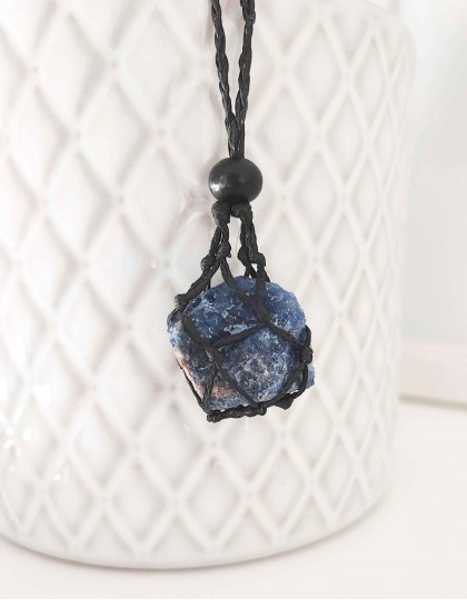 Colar de Rede - Lápis-Lazuli