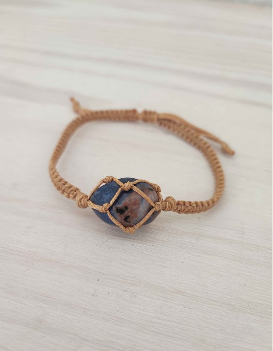 Pulseira de Rede - Sodalita
