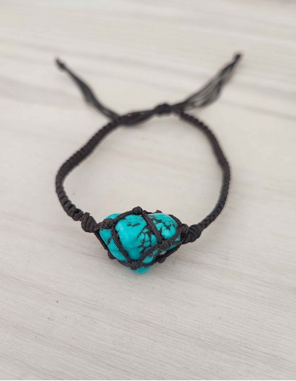 Pulseira de Rede - Turquesa