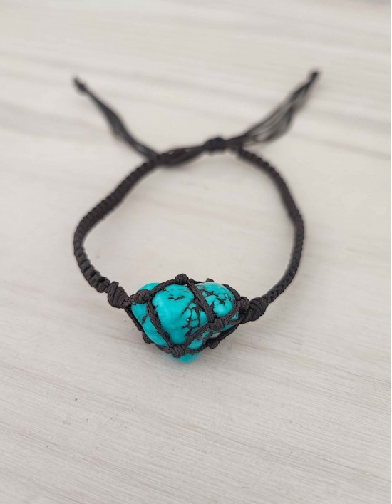 Pulseira de Rede - Turquesa