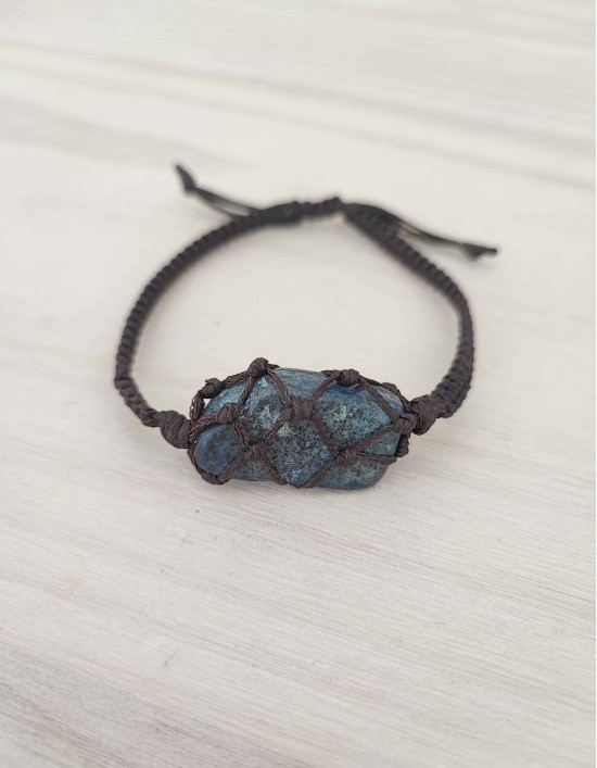 Pulseira de Rede - Lapis-Lazuli