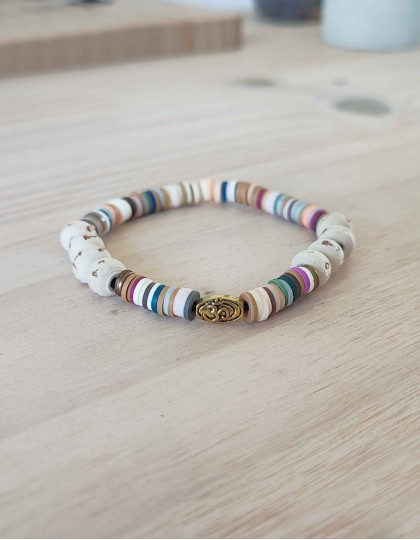 Pulseira Boho de Polímero