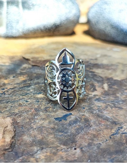 Anel em Aço - Religiões