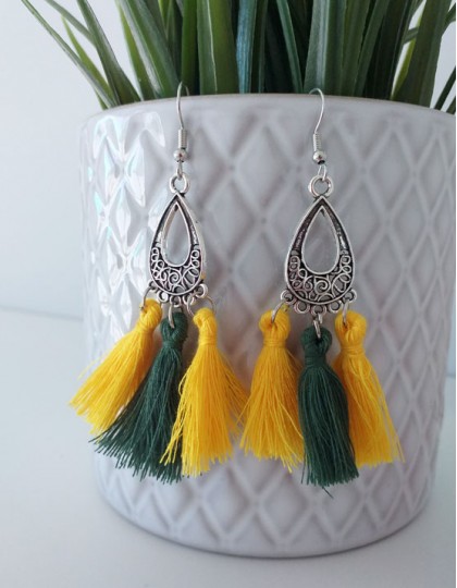 Brincos Boho - Formato Gota