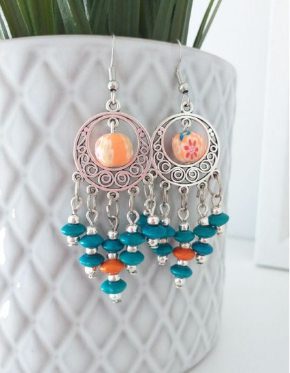 Brincos Boho - Coloridos