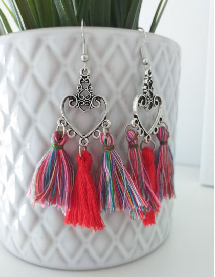 Brincos Boho - Coloridos