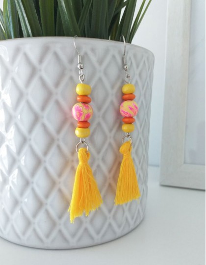 Brincos Boho - Coloridos