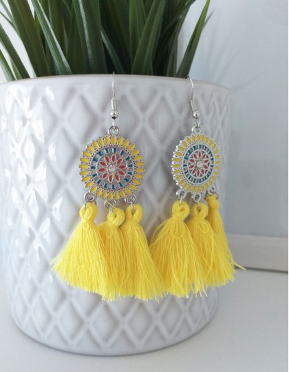 Brincos Boho - Mandalas