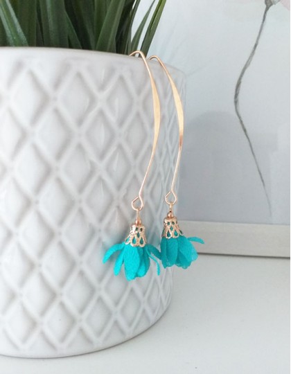 Brincos Boho - Flores