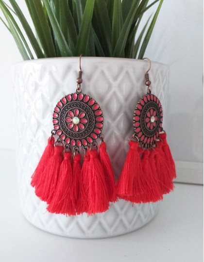Brincos Boho - Mandalas