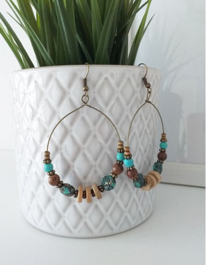 Brincos Boho - Argolas