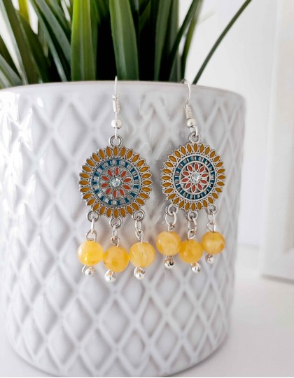 Brincos Boho - Mandalas