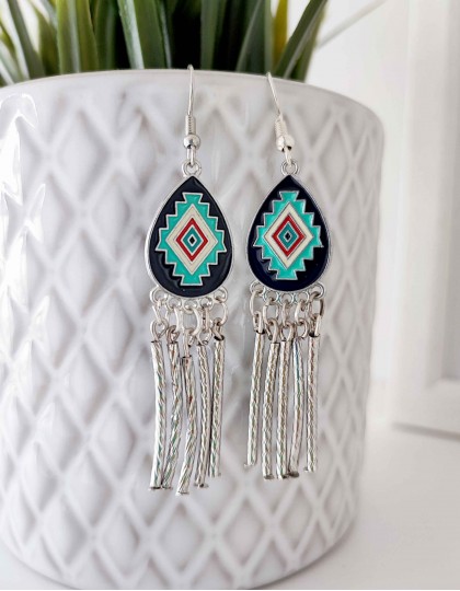 Brincos Boho - Formato Gota