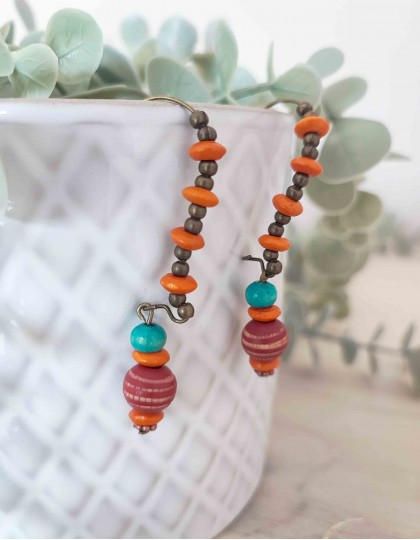 Brincos Boho - Coloridos