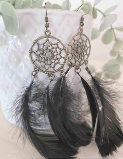 Brincos Boho - Caça-Sonhos