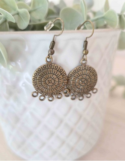 Brincos Boho - Mandalas