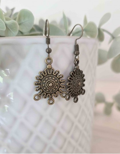 Brincos Boho - Mandalas