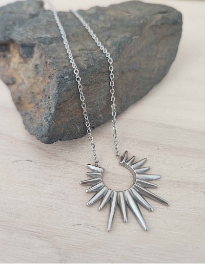 Colar em Aço - Estrela