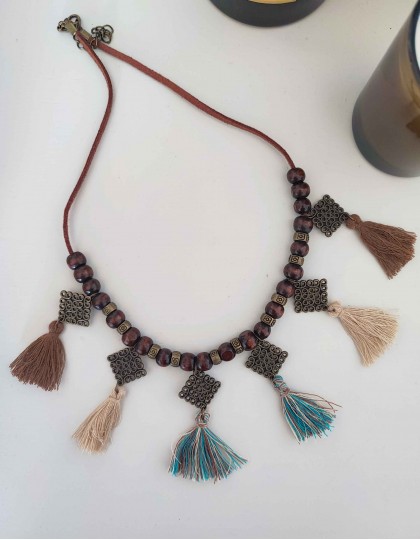 Colar Boho Colorido