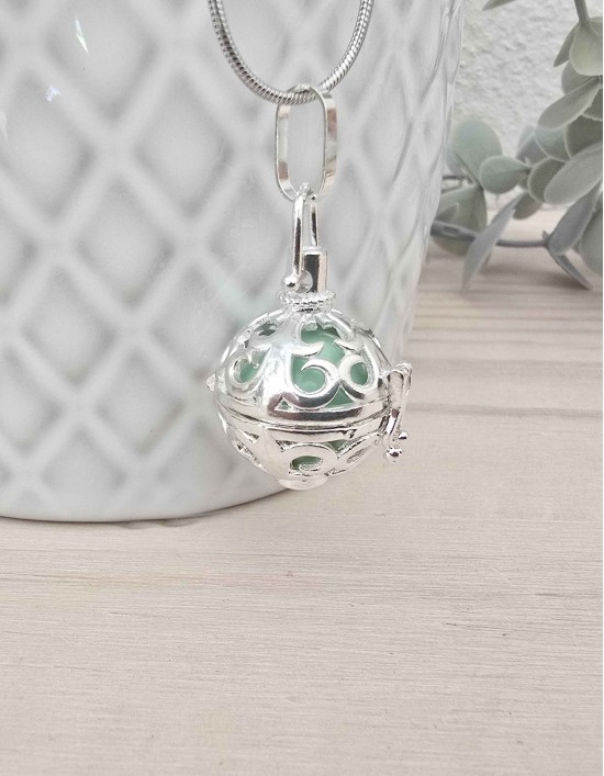 Chamador de Anjos - esfera verde (ref.: CA260)