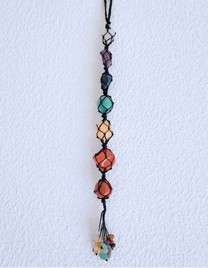 Sete Pedras dos Chakras para Pendurar