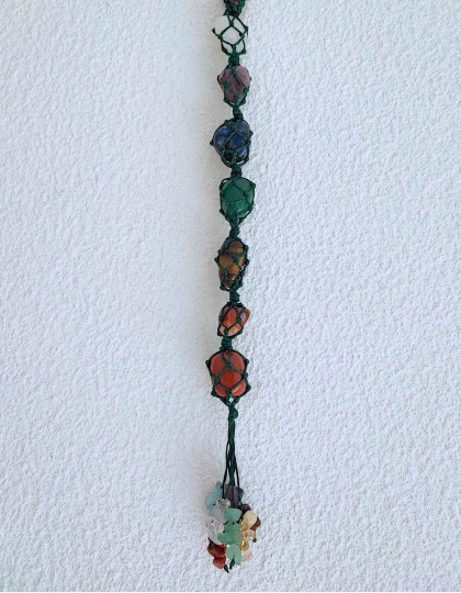 Sete Pedras dos Chakras para Pendurar