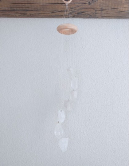 Espanta-Espíritos em Quartzo Cristal