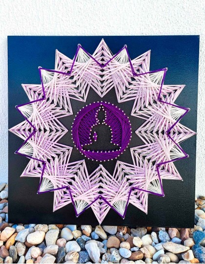 Quadro de Linhas - Buda
