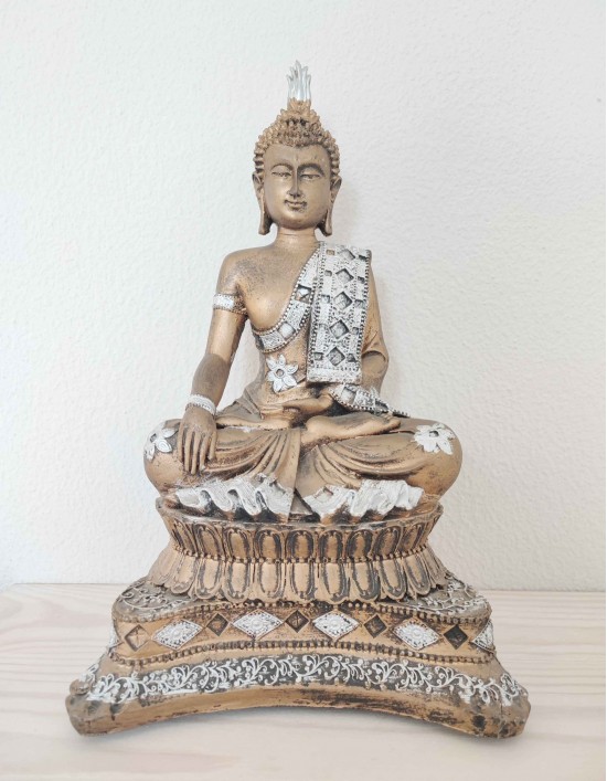 Estatueta do Buda Gautama (Bhumisparsha Mudra) - 36cm