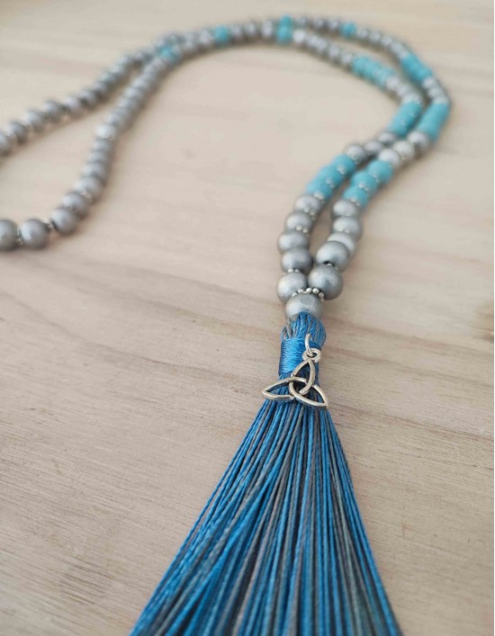 Japamala de Sândalo com Triquetra (ref.: 108693)